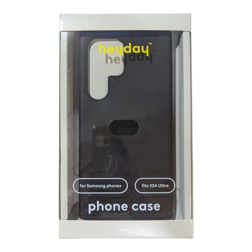 M6. heyday Phone Case For Samsung Galaxy S24‎ Ultra - Black